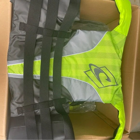 O'Neill life jacket vest adjust superlite 4XL mens USCG 4723-DX6 BRAND NEW - Picture 2 of 4